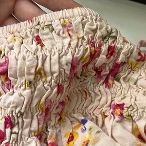 Kendall + Kylie- Large- Flowery babydoll spring top
